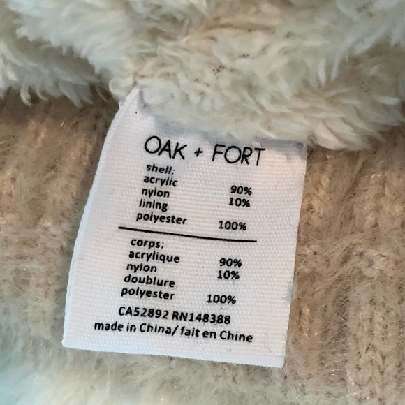 Oak + Fort Fuzzy Beanie - Picture 3 of 3